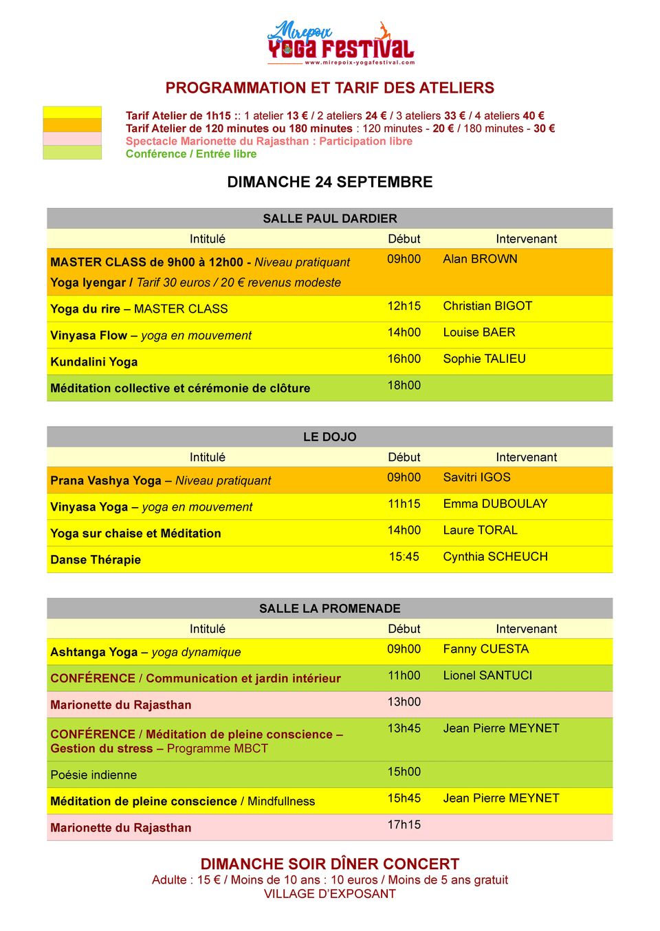 FINAL 2 2023 Programmation des ateliers et des salles Page 2